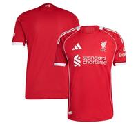 Adidas Liverpool Fc 25/26 Authentic Home Short Sleeve T-shirt Red M Man