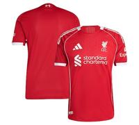 adidas Liverpool FC 2025/26 Match Home Shirt - Red - Mens XL