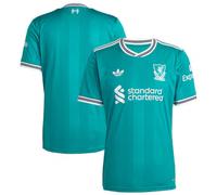 adidas Liverpool Mens 25/26 3rd Stadium Replica Shirt -Green, Green, Size 2Xl, Men Green