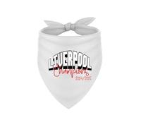 Liverpool Champions 2024/2025 Celebratory Dog Bandana. Dog Clothing/Bibs. Scouse Dog Fun