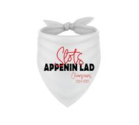 Liverpool Champions 2024/2025 Celebratory Dog Bandana. Dog Clothing/Bibs.Slots Appenin Lad Scouse Dog Fun