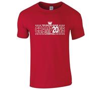 Liverpool Champions T-Shirt - Adult 20 Times 2024-2025 - CHAMP20NS