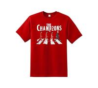 Liverpool Champions T-Shirt - Premier League Winners Celebration Tee for Scousers |Champions Trophy T-Shirt Unisex Fan Top |League Title Winner Football Shirt Match Day Supporters Red
