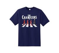 Liverpool Champions T-Shirt - Premier League Winners Celebration Tee for Scousers |Champions Trophy T-Shirt Unisex Fan Top |League Title Winner Football Shirt Match Day Supporters Navy