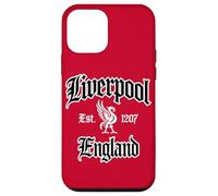 Liverpool England Est. 1207 Black and White Case for iPhone 12 mini