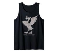 Liverpool England Est. 1207 Colossal Liver Bird Aged Grey Tank Top