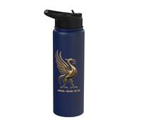 Liverpool England Est. 1207 Colossal Liverbird Bronze Stainless Steel Insulated Water Bottle