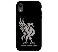 Liverpool England Est. 1207 Colossal Liverbird Grey Print Case for iPhone XR