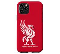 Liverpool England Est. 1207 Colossal Liverbird White Aged Case for iPhone 11 Pro