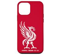 Liverpool England Est. 1207 Colossal Liverbird White Aged Case for iPhone 12 mini
