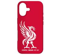 Liverpool England Est. 1207 Colossal Liverbird White Aged Case for iPhone 17