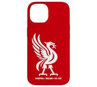 Liverpool England Est. 1207 Colossal Liverbird White Print Case for iPhone 14