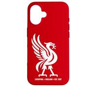 Liverpool England Est. 1207 Colossal Liverbird White Print Case for iPhone 16