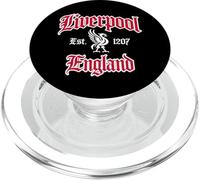 Liverpool England Est. 1207 Red and White PopSockets PopGrip for MagSafe
