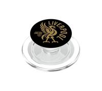Liverpool England Est. 1207 Round Golden Print PopSockets PopGrip for MagSafe