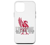 Liverpool England Est. 1207 Superimposed Gradient Lettering Case for iPhone 12 mini