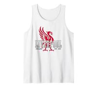 Liverpool England Est. 1207 Superimposed Gradient Lettering Tank Top