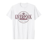 Liverpool England - Liverpool United Kingdom Label T-Shirt