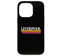 Liverpool England Retro Graphic - Liverpool UK Case for iPhone 13 Pro