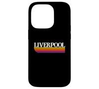 Liverpool England Retro Graphic - Liverpool UK Case for iPhone 14 Pro