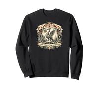 Liverpool England The World In One City Port People Sweatshirt