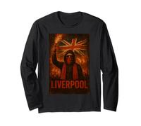 Liverpool England Ultras Bad Boys Fan Men's T-Shirt Long Sleeve T-Shirt