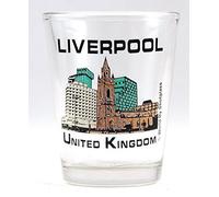 Liverpool England United Kingdom Shot Glass
