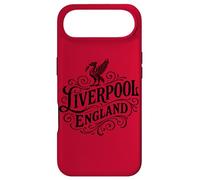 Liverpool England Vintage Liverbird Black Print Case for iPhone Air