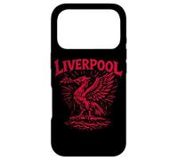 Liverpool England Zine Ink Liver Bird Red Print Case for iPhone 17 Pro