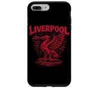 Liverpool England Zine Ink Liver Bird Red Print Case for iPhone 7 Plus/8 Plus
