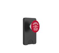 Liverpool Est. 1207 England United Kingdom Aged White Print PopSockets PopWallet for MagSafe