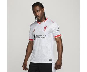 Liverpool F.C. 2024/25 Stadium Third Men's Nike Dri-FIT Football Replica Shirt - White - Polyester S