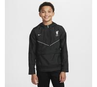 Liverpool F.C. Amplify Windrunner Older Kids' (Boys') Nike Football Anorak - Green - Polyester M