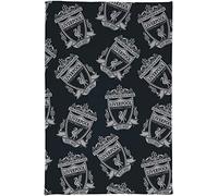 Liverpool F.C. "Charcoal Official Fleece Blanket Football Club Throw