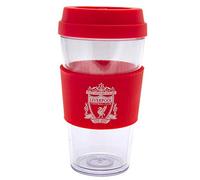 Liverpool F.C. Crest Design Clear Grip Travel Mug For Son Dad Brother Birthday Father's Day