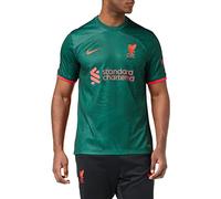 Liverpool F.C. Men's 2022/23 Season Official Third Kit Jersey, Dk Atomic Teal/Rio Teal/Siren Red, XL UK