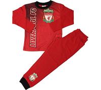 Liverpool F.C. Official Boys Pyjamas LFC Pjs Ages 4 to 12 Years Old (5-6 Years) Red