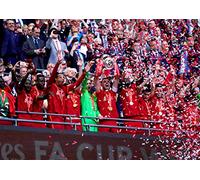 Liverpool FA Cup Winners 21/22 A4 Photo Print