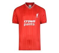Liverpool FC 1986 Retro Football Shirt Red Small Polyester