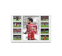 Liverpool FC 2025/26 Signed Poster Print, Limited Edition Soccer Collectible, Mo Salah Virgil van Dijk Fan Gift, LFC Wall Art Memorabilia (Unframed A4 (30x21cm))