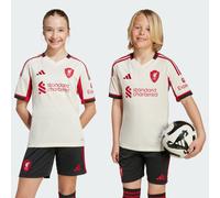 Adidas Liverpool Fc 25/26 Away Junior Short Sleeve T-shirt Beige 15-16 Years Boys,Girls