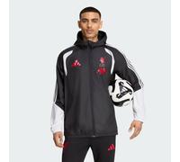 LFC adidas Mens 26/27 Tiro All-Weather Jacket Black