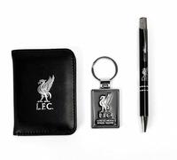 Liverpool FC 3 Piece Set Card Holder, Keyring & Pen