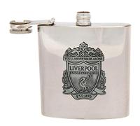 Liverpool Fc 6oz Stainless Steel Hip Flask Antique Style