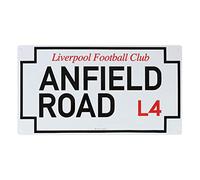 Liverpool FC Anfield Road Metal Sign LFC Official