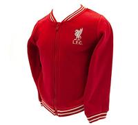 Liverpool FC Baby Red/White Contrast Trim Crest Long-Sleeved Cotton Polyester Jacket 9-12 Months