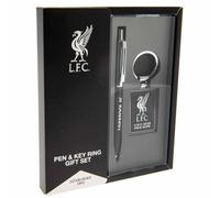 Liverpool FC Ballpoint Pen and Keyring Gift Set Size One size fits all, black/silver