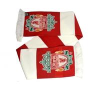 Liverpool FC Bar Scarf Knit Striped Red and White, Official Merchandise, One Size