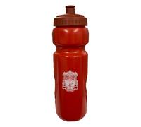 Liverpool FC Bio Poly Water Bottle, Red, Plastic, 750ml, Sports Hydration Container with Club Logo