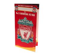 Liverpool FC Birthday Card "Fan No. 1" - Fan Merchandise Fan Shop